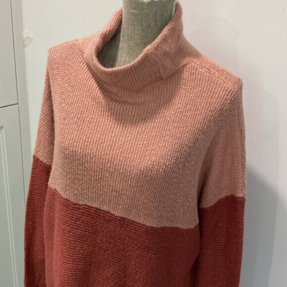 Cloth Pink Oversized Knit Sweater Size Xlarge - Picture 7 of 10